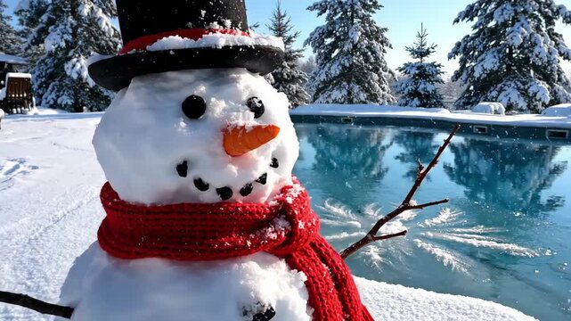Snowman Pool Images – Browse 4,591 Stock Photos, Vectors, and Video ...