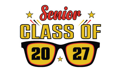 senior class of 2027 t shirt design