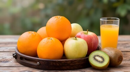 Dieta invernale con Vitamina C:  arance, kiwi e mele per uno stile di vita sano