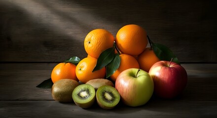 Dieta invernale con Vitamina C:  arance, kiwi e mele per uno stile di vita sano