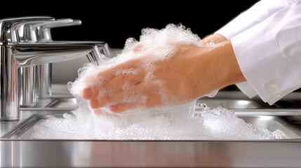 Fototapeta premium Washing of hands.
