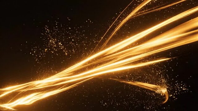 abstract background with glowing lights