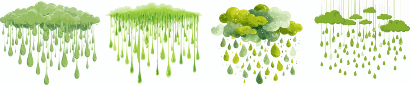 Acid Rain's Toxic Harvest: A Poisonous Corrosive Downpour