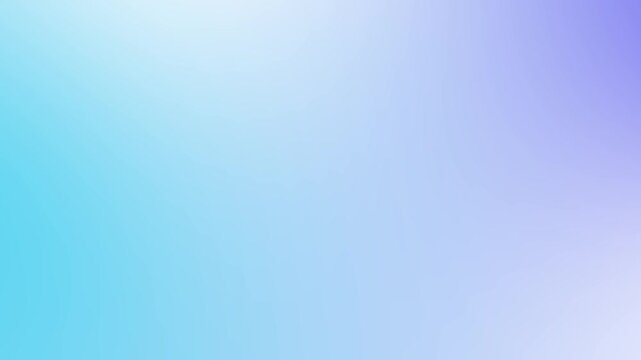 Smooth blue, violet and white gradient background animation with soft color transitions. Abstract animated video for websites, presentations, banners, interfaces and modern visual design