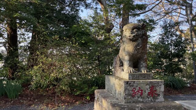 神社の狛犬