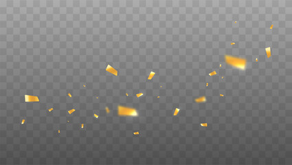 Shiny Gold Party Confetti