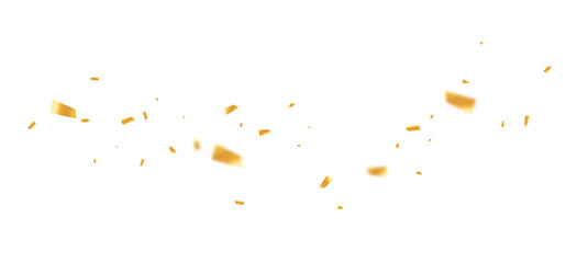 Golden Foil Confetti Pieces