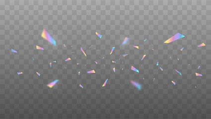 Holographic Confetti Scatter
