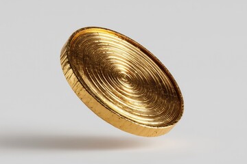Rotating Golden Coin