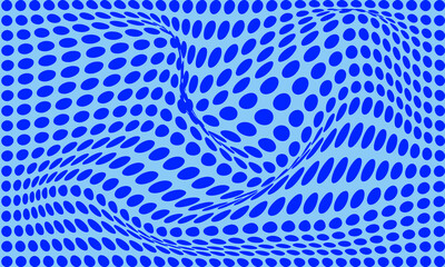 blue dot stripes lines wave curves funny style flag curtain graphic pattern texture abstract background