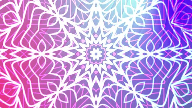 kaleidoscope overlay radial symmetry pattern with ornate linework, ideal for backgrounds, prints, textiles, and graphic design projects. Colorful and mesmerizing.