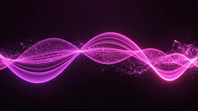 abstract background with glowing lights