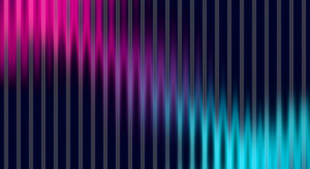 A vibrant abstract background with pink, purple, and blue gradient colors and vertical lines