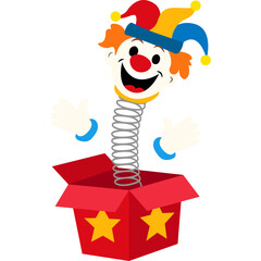 Flat April Fools' Day Illustration