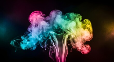 Fototapeta premium Vibrant colors celebrating happy holi festival of colors and joyful moments