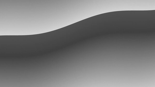 Abstract gray gradient background with wavy shapes.