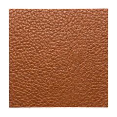 Fototapeta premium Brown pebble grain leather texture swatch