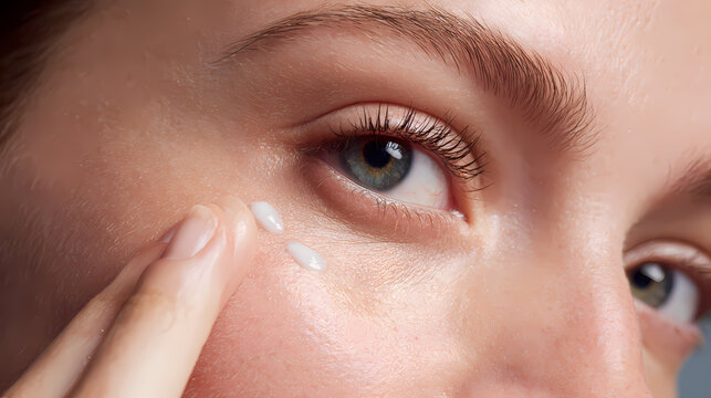 Application de cr&egrave;me contour des yeux &ndash; Routine beaut&eacute; et soin cor&eacute;en	