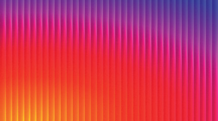 Bright vertical striped background in warm neon gradient tones