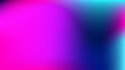 Abstract and vibrant blurred background in pink, purple, blue, and turquoise. Perfect for trendy designs, social media graphics, and web backgrounds.