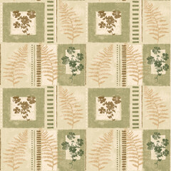 seamless pattern with flowers