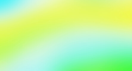Vibrant abstract illustration featuring a smooth gradient background transitioning from blue to yellow and green. Perfect for creative projects, design backdrops, and digital art.