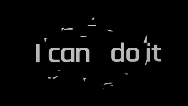 Struggles with self-doubt in challenging moments without support from friends or family