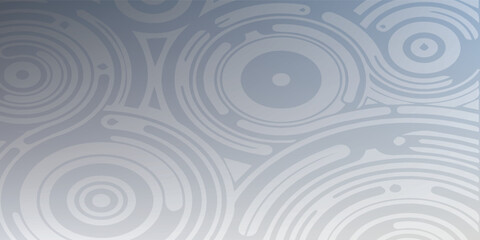 Obraz premium Concentric Circles Pattern Abstract Background with Soft Gradient Colors.
