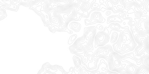 Topo grid map paper black, white contours topography stylized height of the lines map. line counter map terrain design.