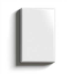 Fototapeta premium Blank Rectangular Fridge Magnet Mockup Minimal