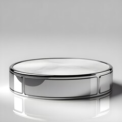 Chrome Stage: Minimalist Platform Design

