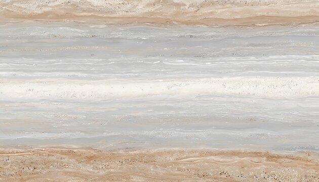 Elegant travertine stone texture with artistic patterns on a stunning white marble backdrop