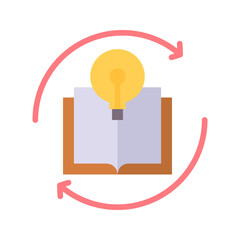 Self-Learning Loop Icon