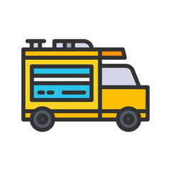 Payment at Truck Icon