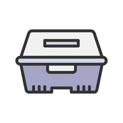 Takeaway Box Icon