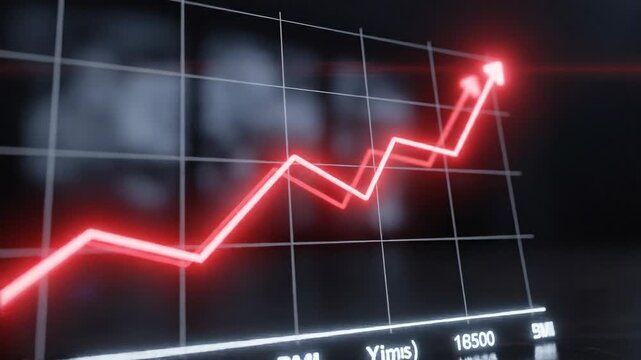 Animated bmi fluctuation chart showing growth over time