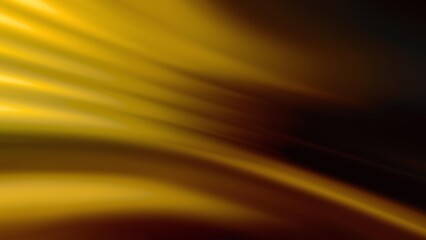Golden light streaks on dark background with warm glowing motion blur for luxury brand advertising and elegant cinematic stage backdrop