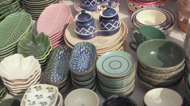 Mega sale on crockery set at Indian Flea Market 