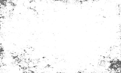 Fototapeta premium Monochrome grain texture overlay distressed grunge backdrop illustration, Dirty grain texture background black and white grunge vector design