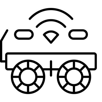 Stereoscope Icon Vector Element