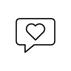 heart,speech,bubble,social,minimal,icon,like,love,chat,message,comment,feedback,communication,