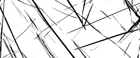 Vector line scratches and grunge effects distressed