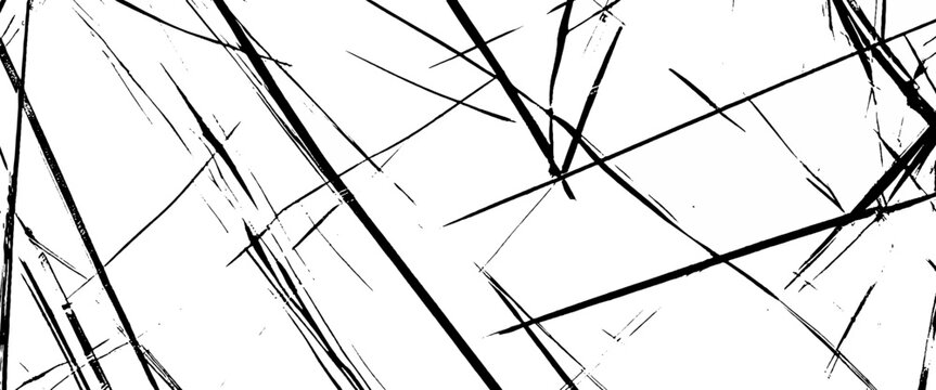 Vector line scratches and grunge effects distressed