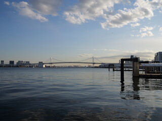 Obraz premium レインボーブリッジとお台場