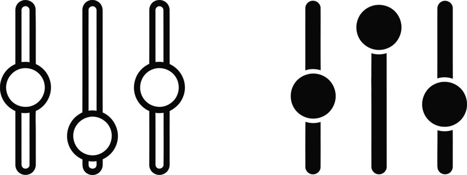 Volume Control Sliders