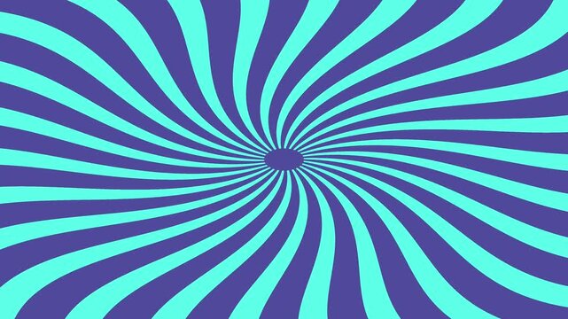 Retro optical spiral illusion rotating hypnotic vortex psychedelic abstract motion background vintage style surreal geometry dynamic visual loop greenish tone wave sunburst pattern cinematic depth 