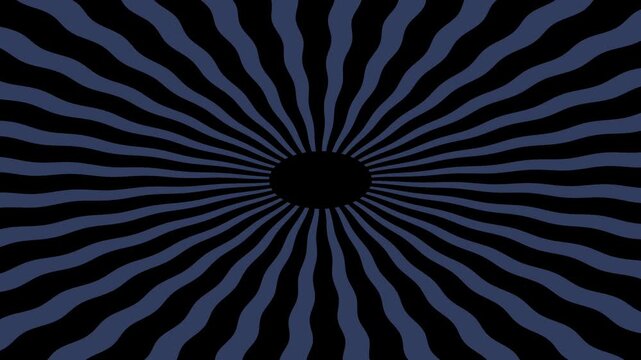 Retro Spiral Optic Rotation Abstract Background Purple Green Sunburst Vintage Visual Hypnotic Motion