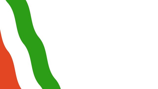 India flag colors Independence Day Republic Day background with copy space