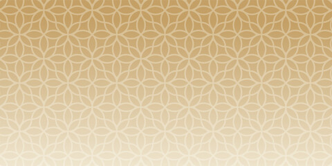 Decorative pattern with geometric ornament. Vector illustration. For fashion print, scrapbooking page, flyer design. Gradient color.