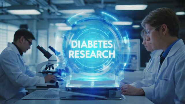 Diabetes research in the laboratory. Research.